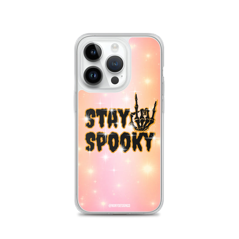 Stay Spooky Clear Case for iPhone®
