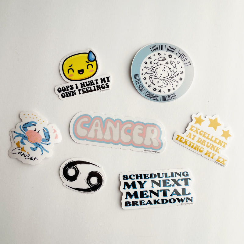Cancer Sticker Pack